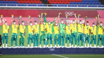 أولمبياد طوكيو: ذهبيّة كرة القدم من نصيب البرازيل(صور مختار هميمة)