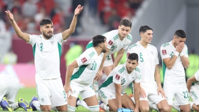 كأس العرب فيفا - قطر 2021 : ركلات الترجيح تمنح الفوز للجزائر أمام المغرب(صور مختار هميمة)