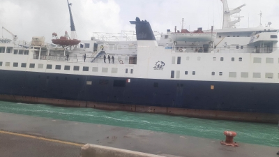 وصول أوّل رحلة بحرية من ميناء طرابلس إلى الميناء التجاري بجرجيس