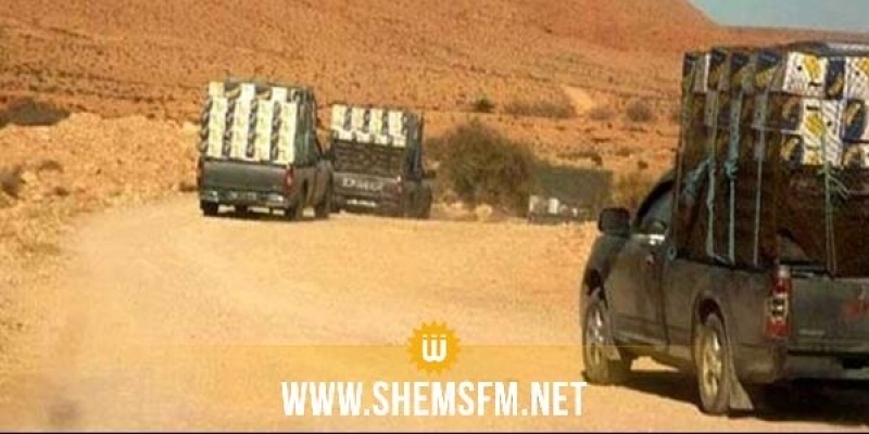 Mise en échec de plusieurs tentatives de contrebande à Gafsa, Skhira, Zaghouan et Tunis