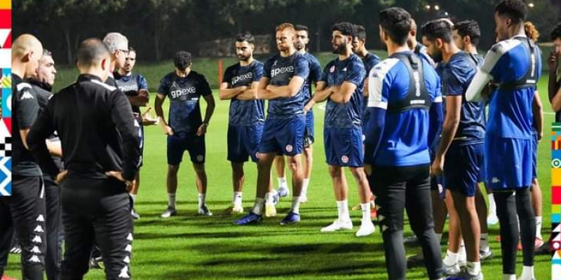  كأس العرب : المنتخب الوطني يجري حصته التدريبية الأولى في الدوحة