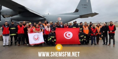 وزير الصحة يشرف على موكب توديع البعثة الطبية التونسية المتوجهة إلى سوريا