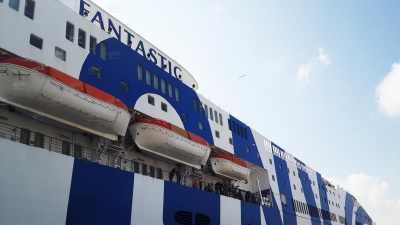 GNV: صور لرحلة على متن باخرة 'Fantastic' بين تونس وجنوة