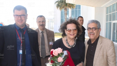 جربة:وصول كلوديا كاردينالي لتصوير فيلم جزيرة الغفران للمخرج التونسي رضا الباهي