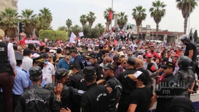 باردو: مسيرة الحزب الدستوري الحر (صور صالح الحبيبي)