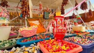 عرائس السكر  في الاحتفالات برأس السنة الهجرية في نابل