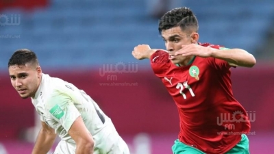 كأس العرب فيفا - قطر 2021 : فوز منتخب المغرب على فلسطين(صور مختار هميمة )