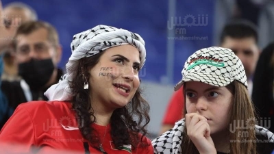 كأس العرب فيفا-قطر 2021: صور من مقابلة فلسطين والأردن(صور مختار هميمة)