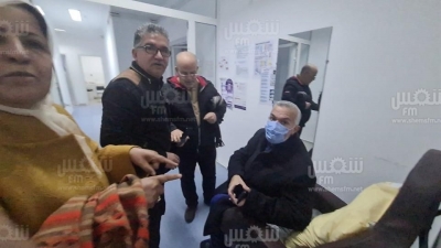 صور من داخل مستشفى منزل بورقيبة بعد رفع قرار الإقامة الجبرية عن نور الدين البحيري
