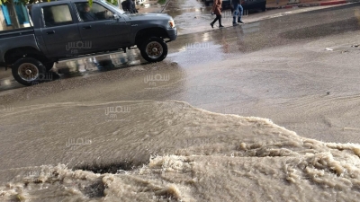     باجة: امطار غزيرة والمياه تغمر الطرقات (صور)