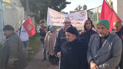Béjà: les malvoyants en colère contre l'évacuation d'une partie de leur siège (Photos)