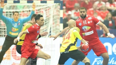 مونديال كرة اليد : تونس - بلجيكا (صور مختار هميمة)