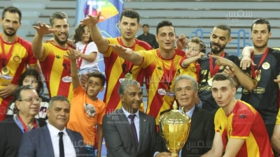 الترجي الرياضي يتوج بلقب كأس تونس للكرة الطائرة (صور مختار هميمة)