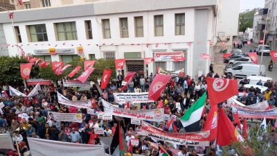 مسيرة اتحاد الشغل بمناسبة عيد الشغل