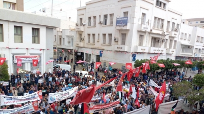 مسيرة اتحاد الشغل بمناسبة عيد الشغل