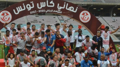 عودة بالصور على فوز الأولمبي الباجي  بكأس تونس (صور مختار هميمة)