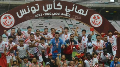 عودة بالصور على فوز الأولمبي الباجي  بكأس تونس (صور مختار هميمة)