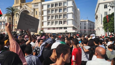 أطفال... تلاميذ... طلبة... نساء... : تونس تنتفض ضد العدوان الصهيوني على غزة