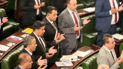 البرلمان: تلاوة الفاتحة على أوراح شهداء فلسطين (صور)